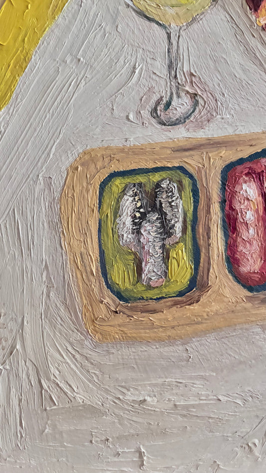 Dinner for One no. 10: Girl Dinner