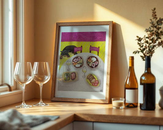 Dinner for One no. 10: Girl Dinner - Leah Boyd