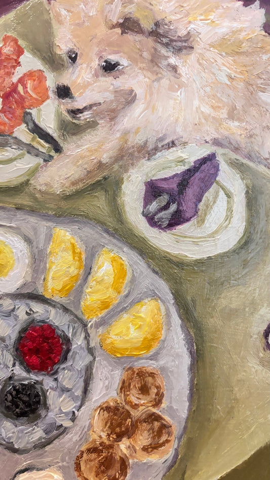 Dinner for One no. 4: Caviar - Leah Boyd