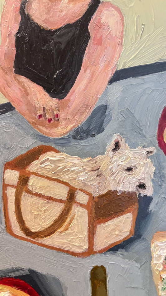 Dinner for One no. 8: Purse Pup - Leah Boyd