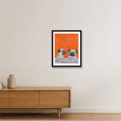 One Too Many — 40×50cm, 16×20" Black Frame