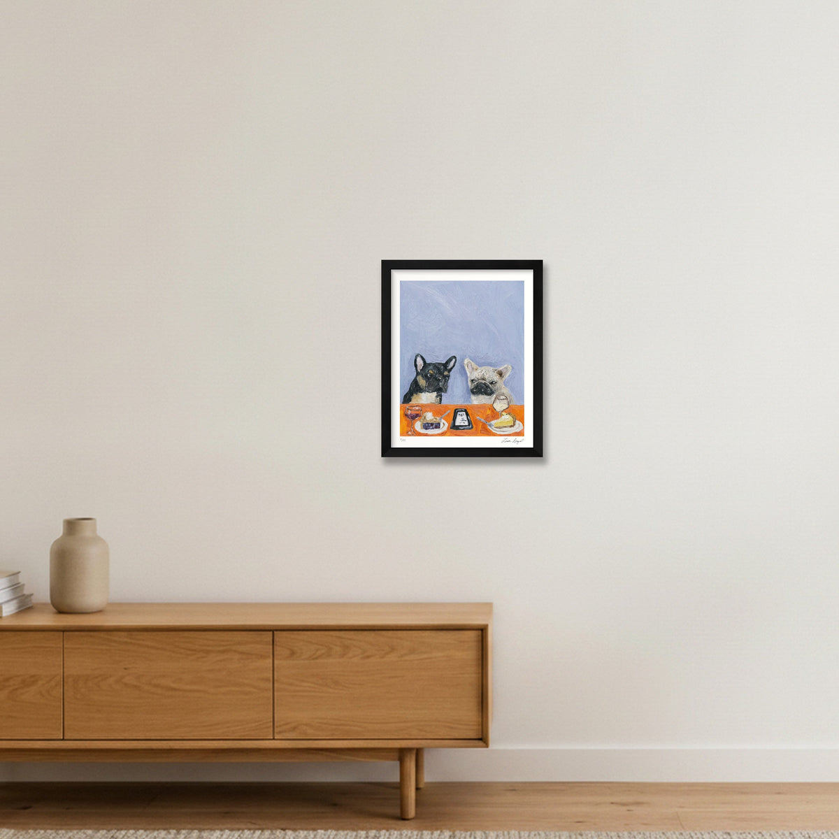 Going Dutch — 28×35cm, 11×14" Black Frame