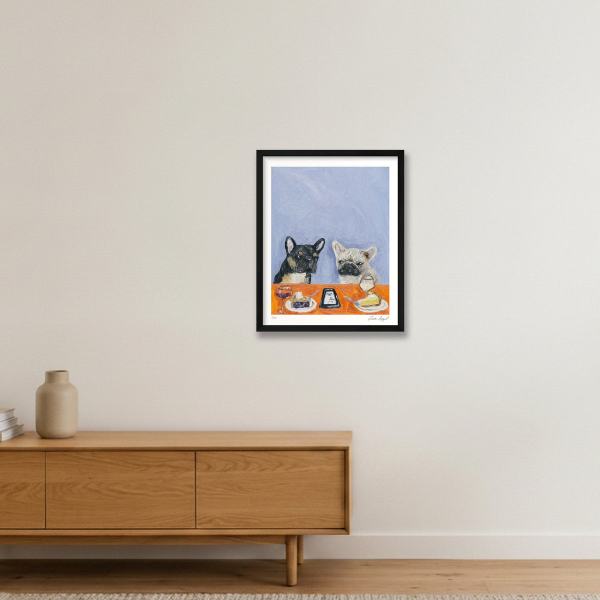 Going Dutch — 40×50cm, 16×20" Black Frame
