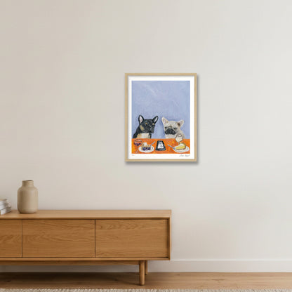 Going Dutch — 40×50cm, 16×20" Oak Frame