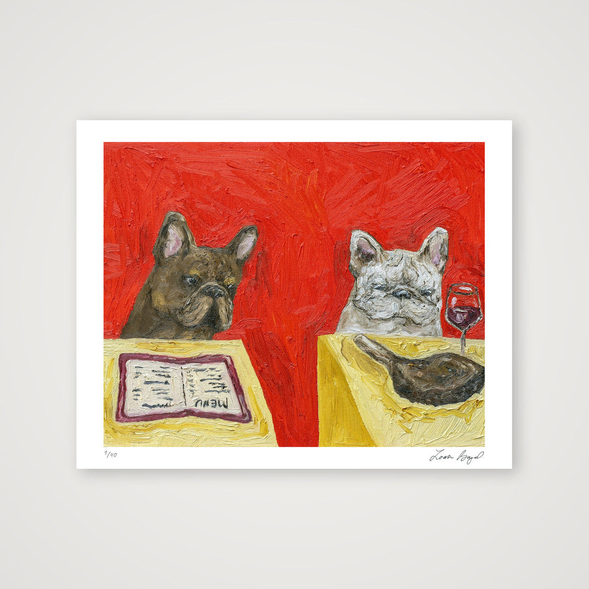 I'll Have What She's Having — 50×40cm, 20×16" Print only