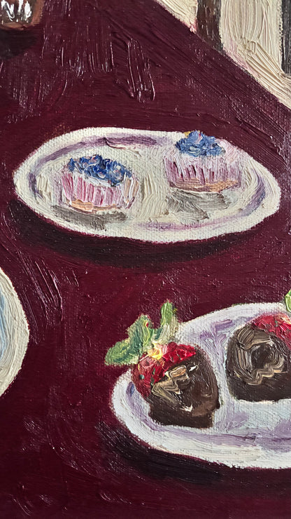 Wedding Cake Taste Testing