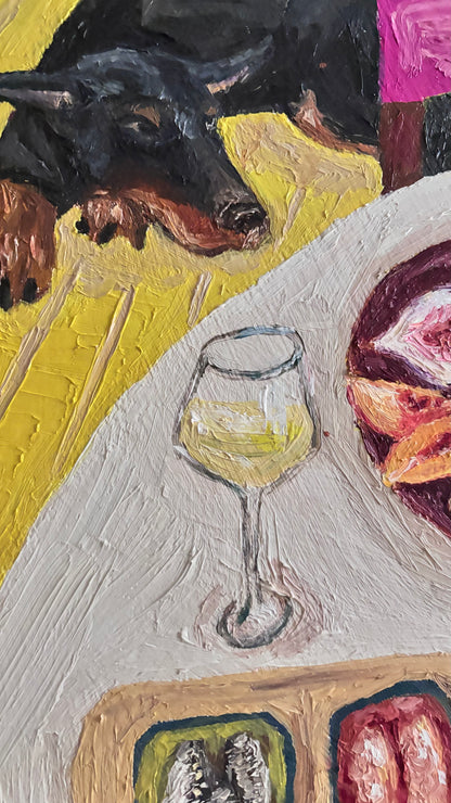 Dinner for One no. 10: Girl Dinner