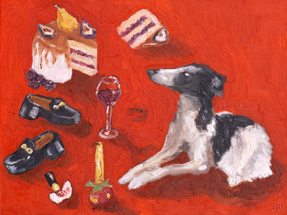 A Girl and Her Dog - Leah Boyd