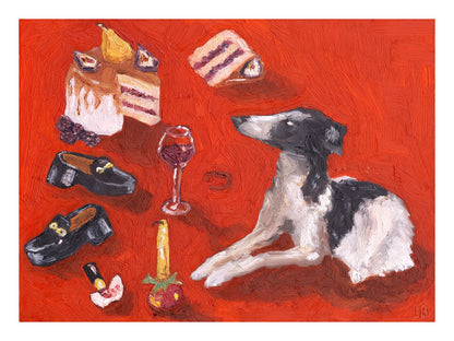 A Girl and Her Dog no. 1 - Leah Boyd