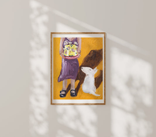 A Girl & Her Dog no. 2 - Leah Boyd