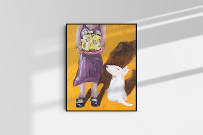A Girl & Her Dog no. 2 - Leah Boyd