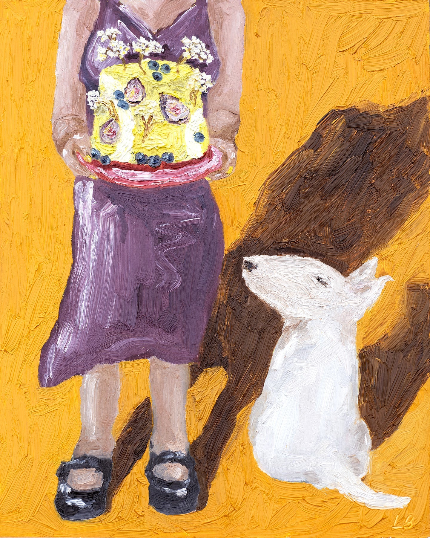 A Girl & Her Dog no. 2 - Leah Boyd