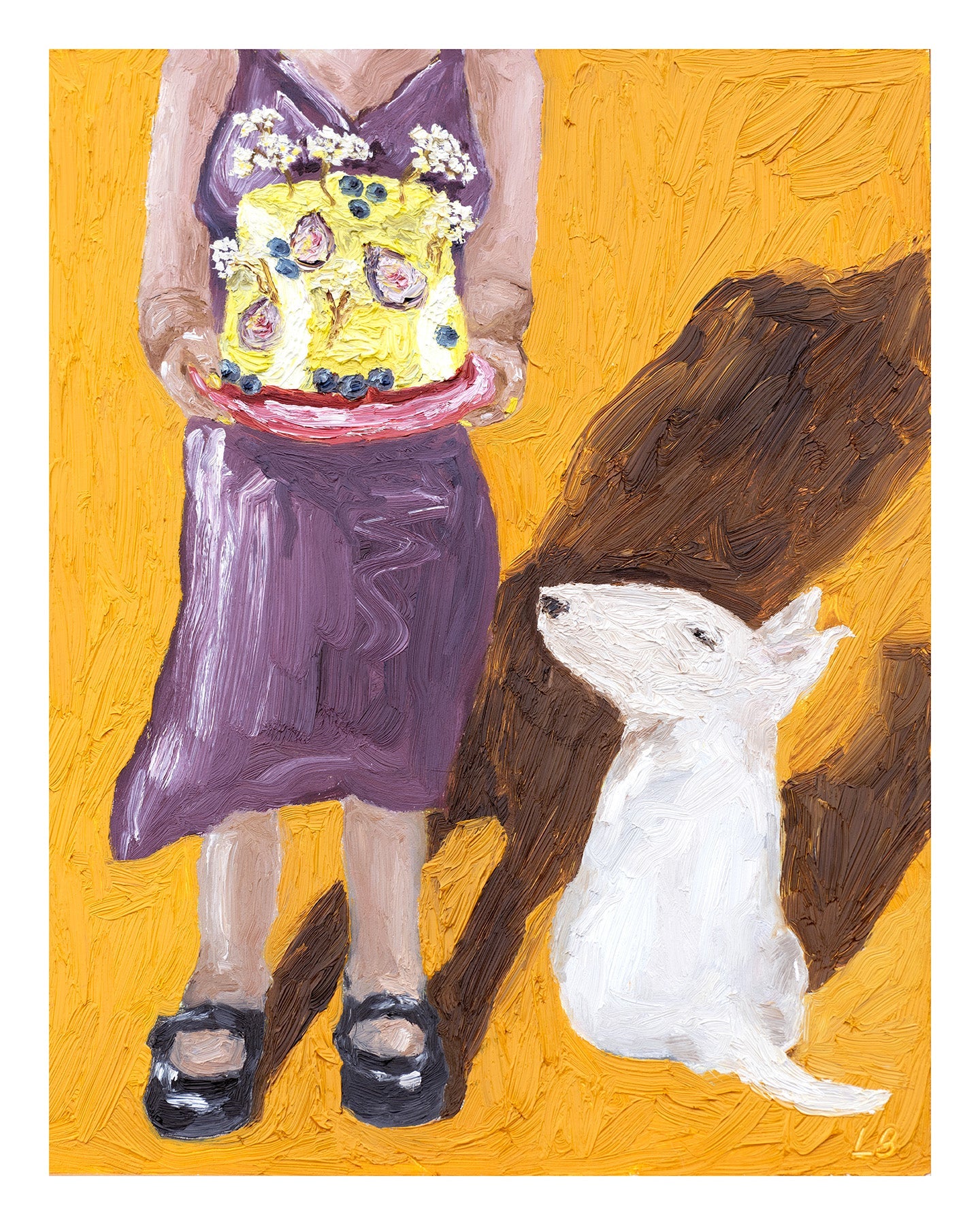 A Girl & Her Dog no. 2 - Leah Boyd
