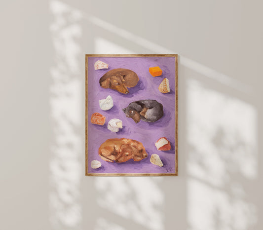 Dachshunds & Cheese - Leah Boyd