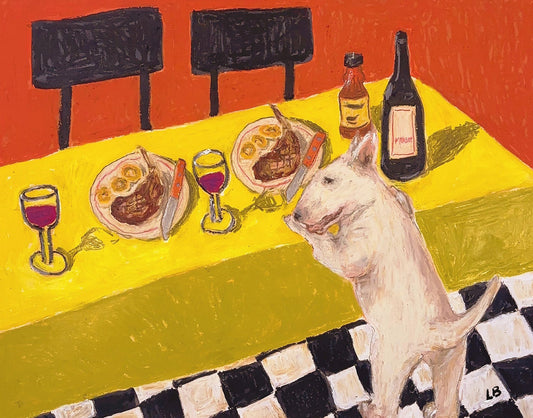 Dinner for One no. 1: Terrier & Tomahawk - Leah Boyd