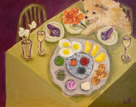 Dinner for One no. 4: Caviar - Leah Boyd
