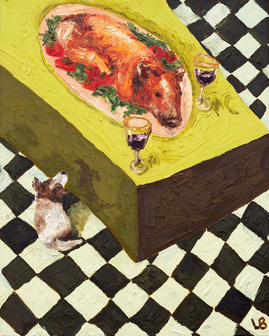 Dinner for One no. 9: Pig Roast - Leah Boyd