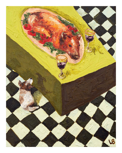 Dinner for One no. 9: Pig Roast - Leah Boyd