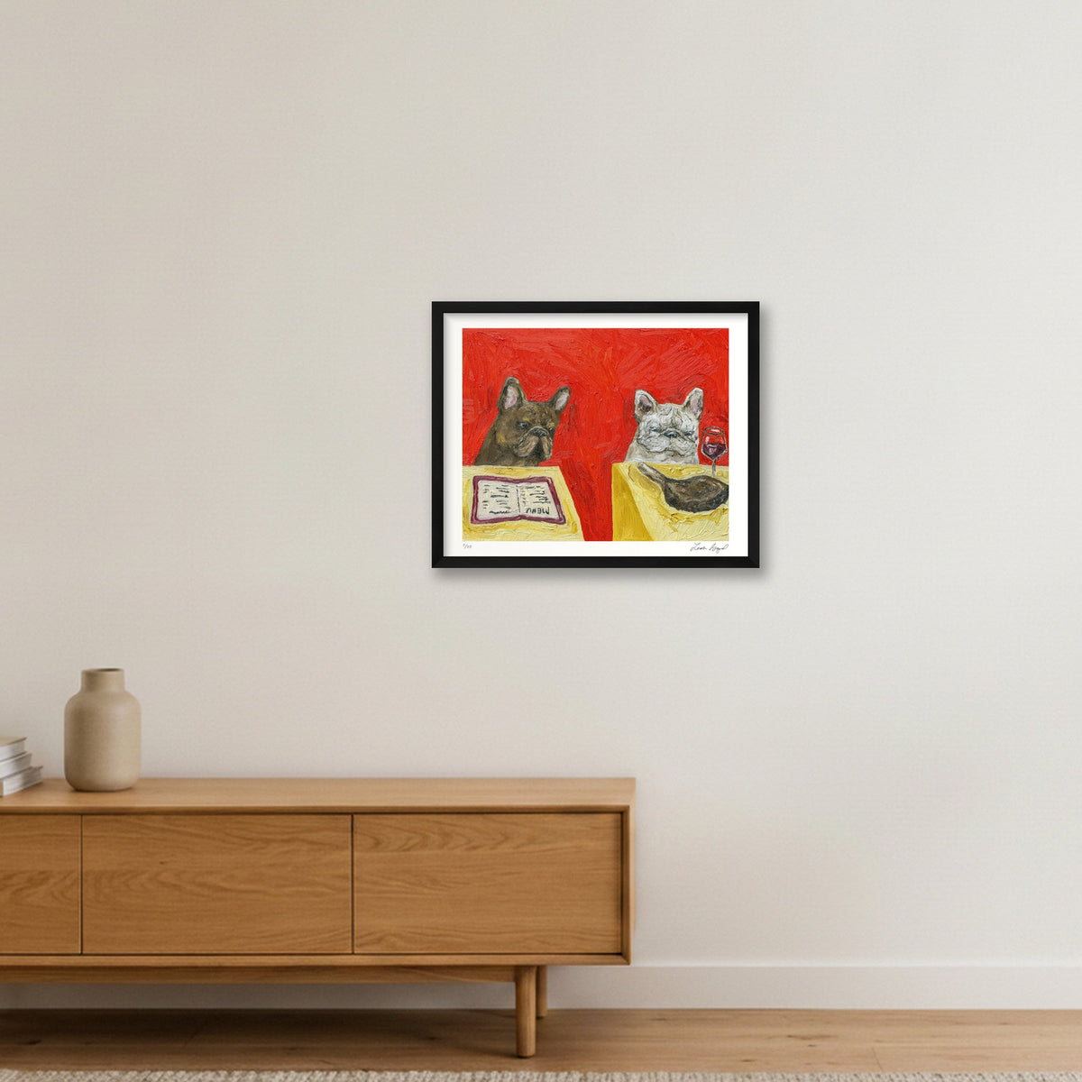 I'll Have What She's Having — 50×40cm, 20×16" Black Frame