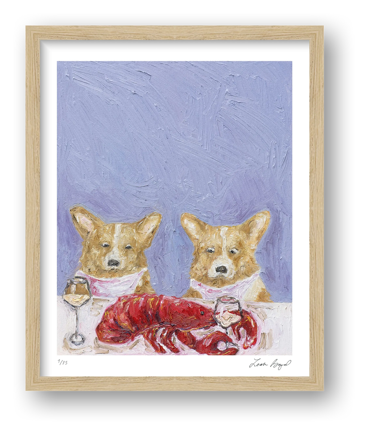 Lobster Season — framed
