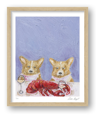Lobster Season — framed