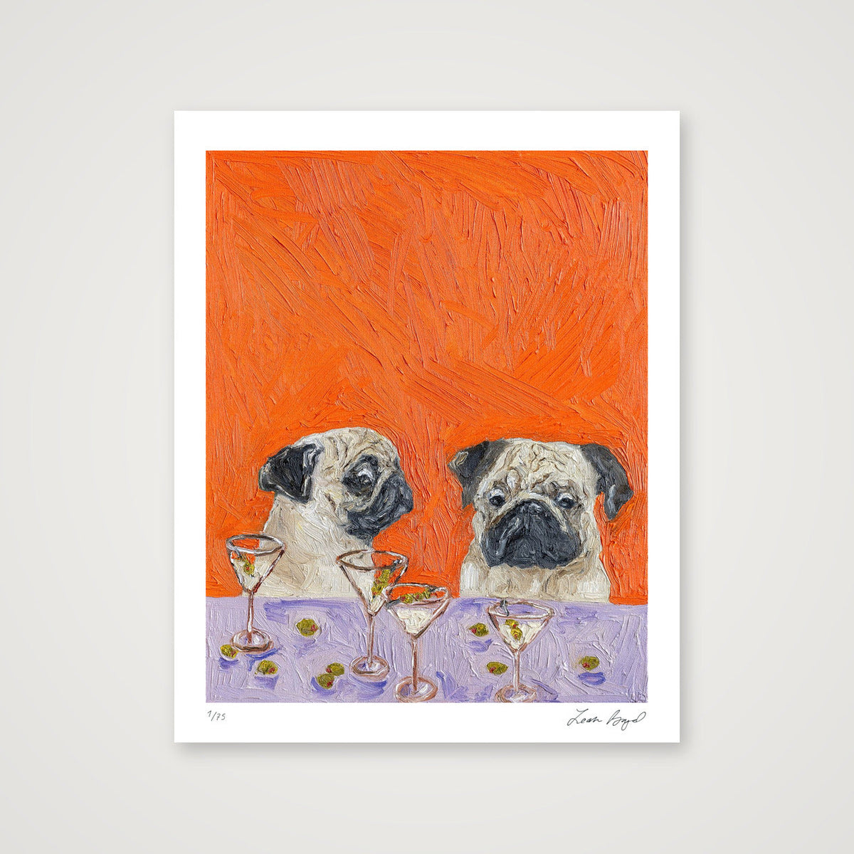 One Too Many — 28×35cm, 11×14" Print only