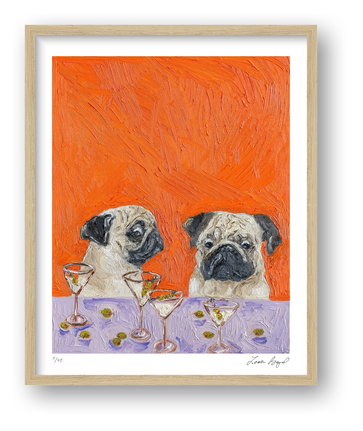 One Too Many — framed